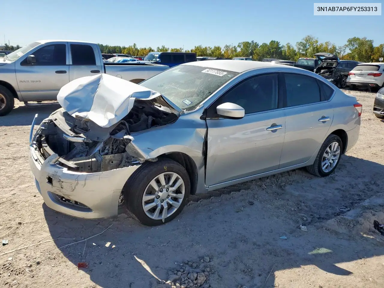 3N1AB7AP6FY253313 2015 Nissan Sentra S