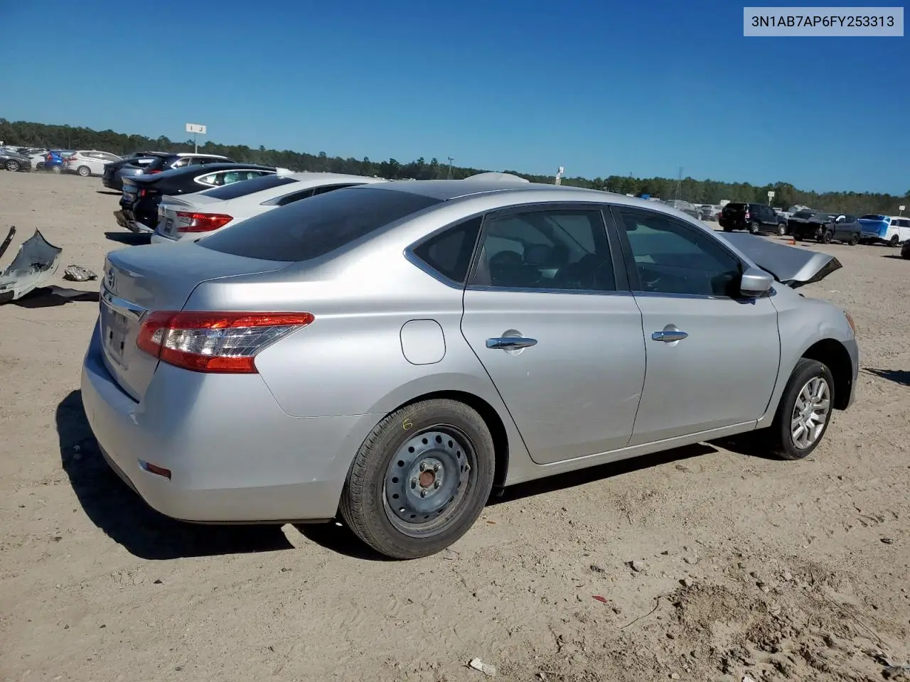 3N1AB7AP6FY253313 2015 Nissan Sentra S