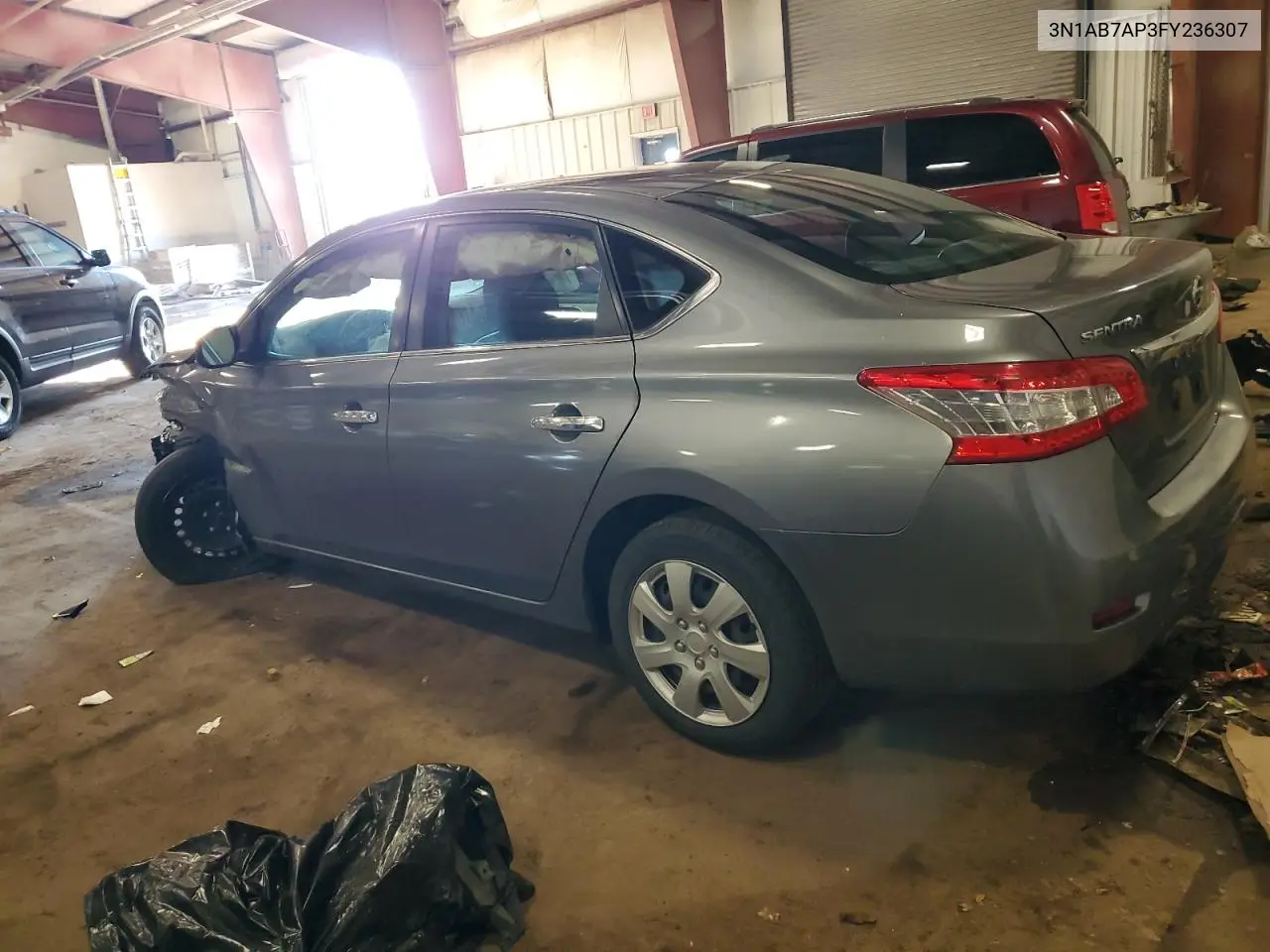 3N1AB7AP3FY236307 2015 Nissan Sentra S