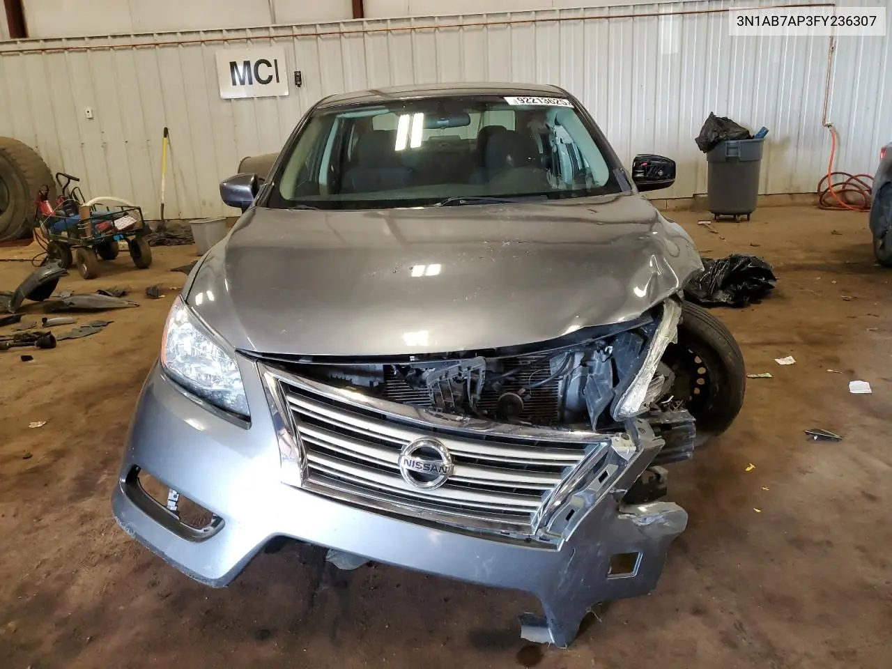 3N1AB7AP3FY236307 2015 Nissan Sentra S