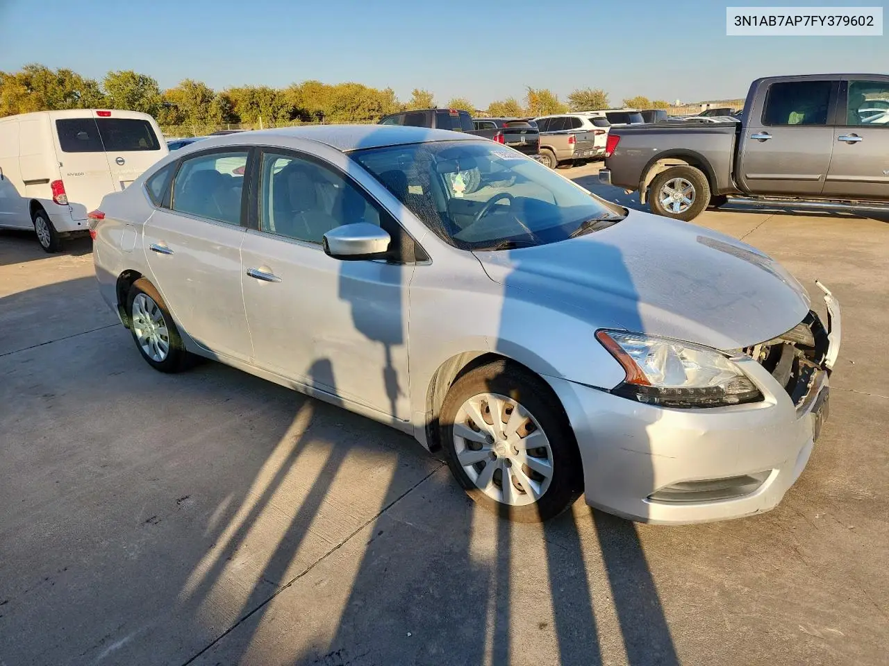3N1AB7AP7FY379602 2015 Nissan Sentra S