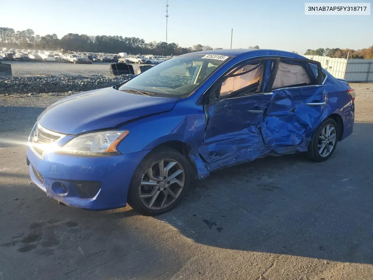3N1AB7AP5FY318717 2015 Nissan Sentra S