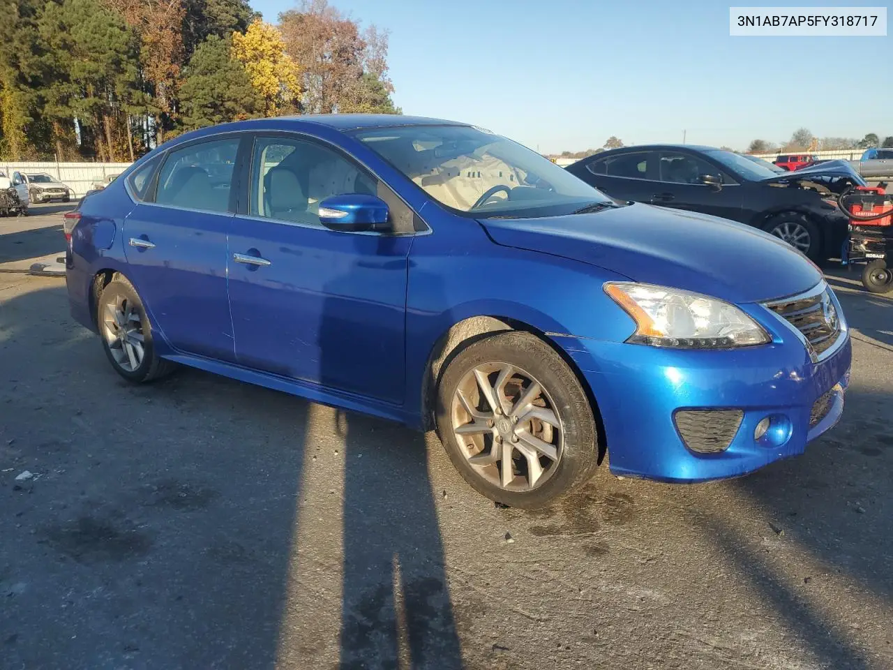 3N1AB7AP5FY318717 2015 Nissan Sentra S