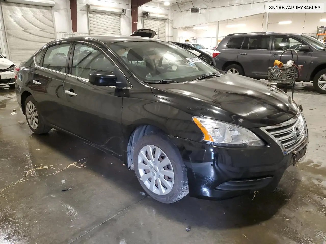 3N1AB7AP9FY345063 2015 Nissan Sentra S