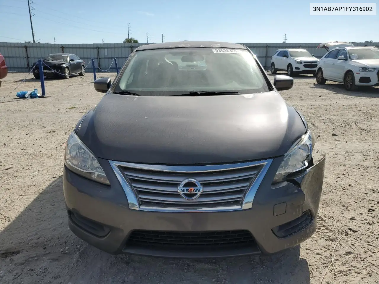 3N1AB7AP1FY316902 2015 Nissan Sentra S