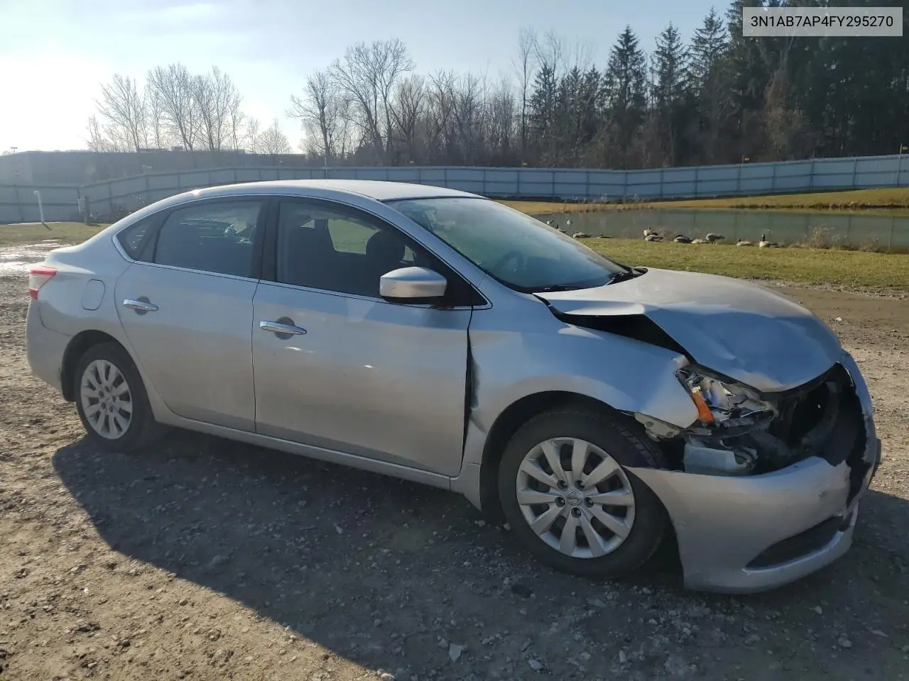 3N1AB7AP4FY295270 2015 Nissan Sentra S