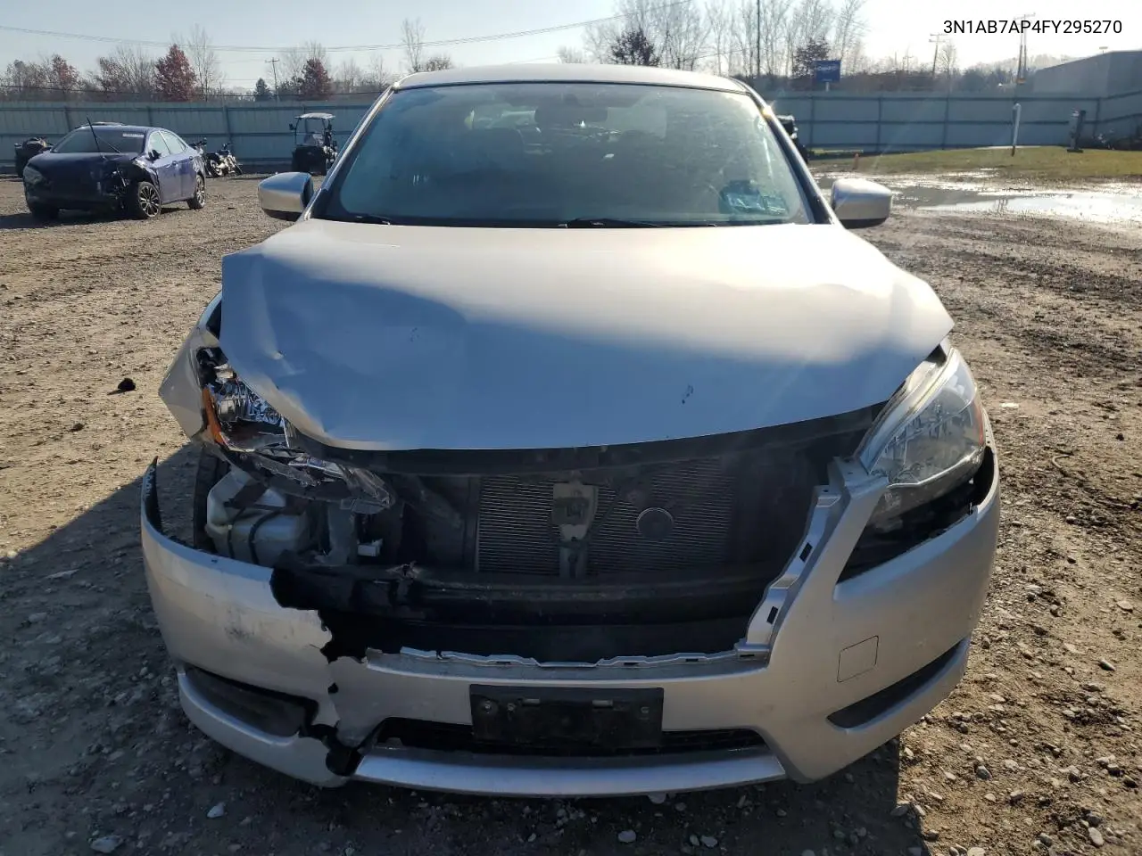3N1AB7AP4FY295270 2015 Nissan Sentra S