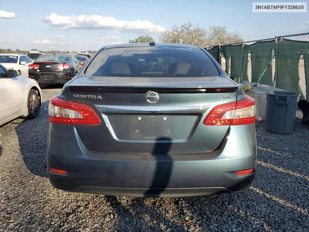 3N1AB7AP9FY328635 2015 Nissan Sentra S