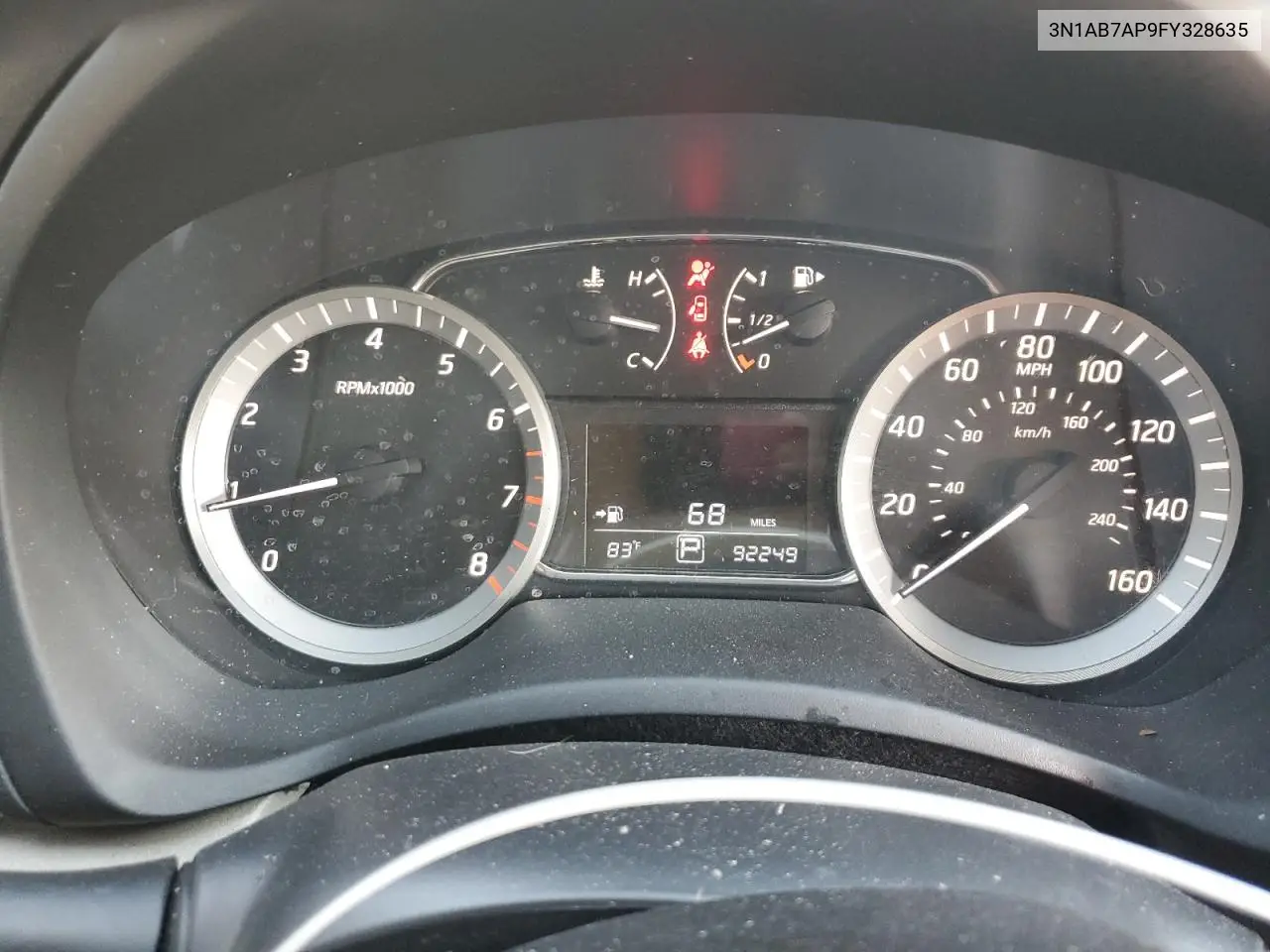 3N1AB7AP9FY328635 2015 Nissan Sentra S