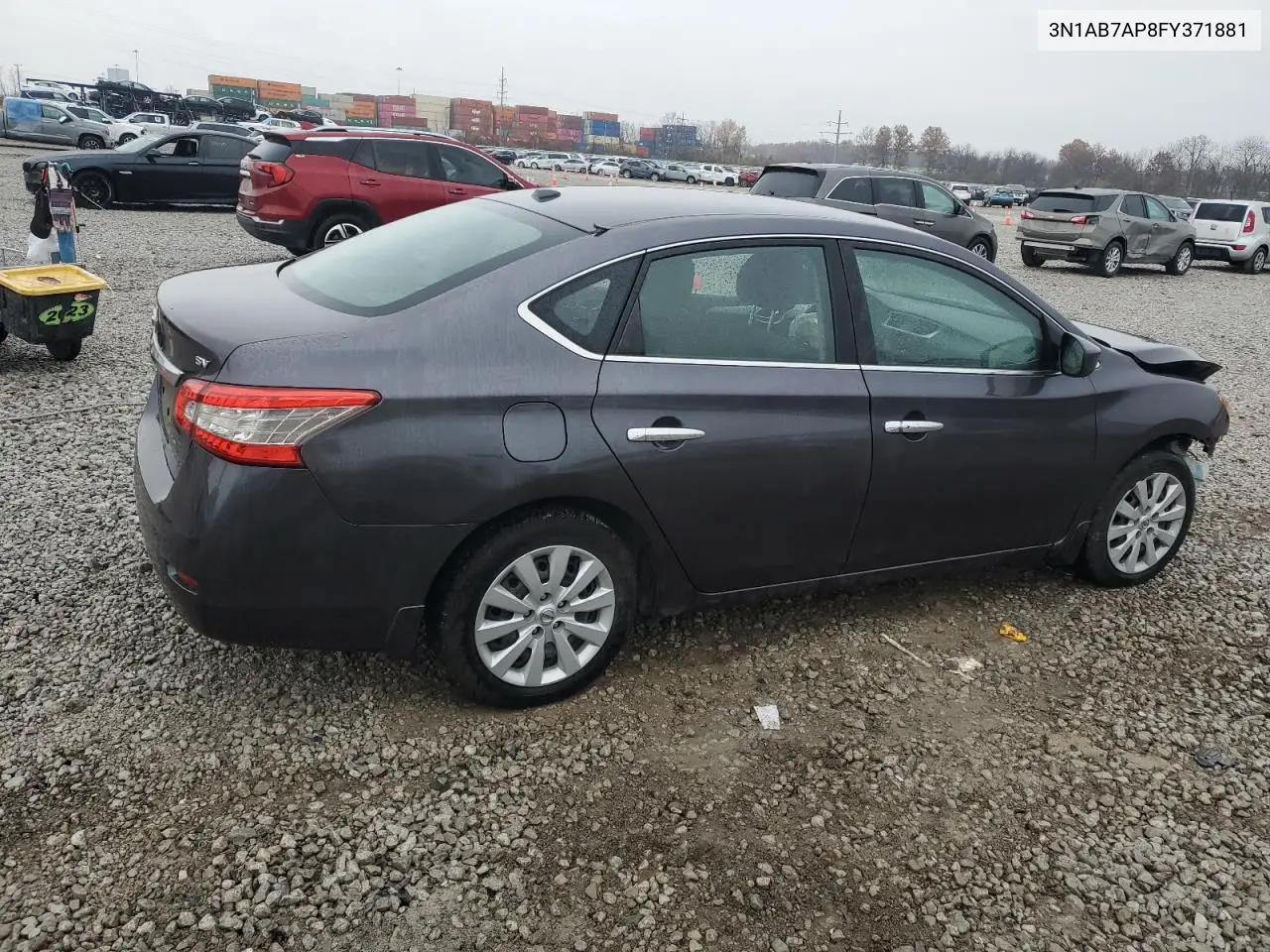 3N1AB7AP8FY371881 2015 Nissan Sentra S