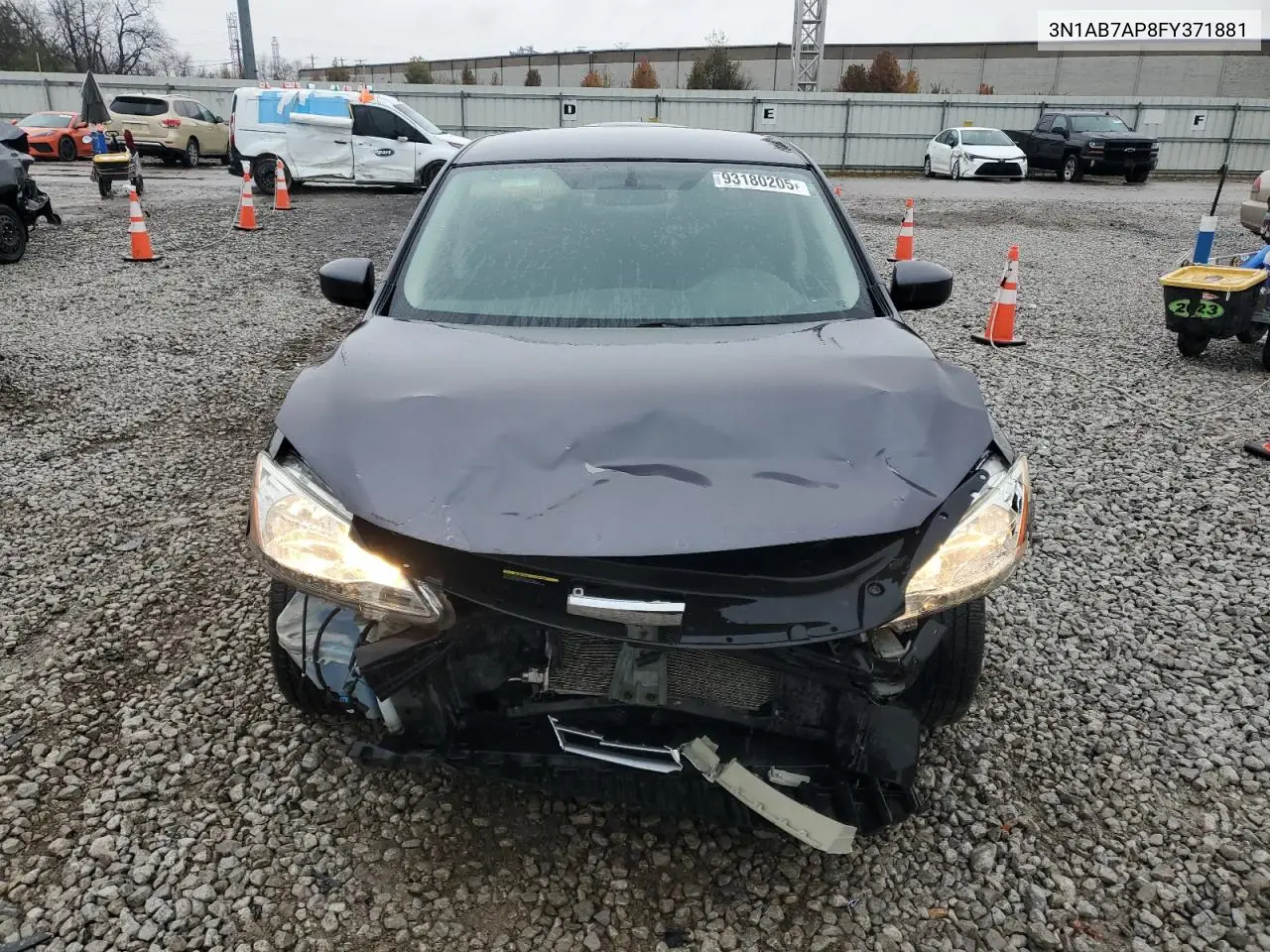3N1AB7AP8FY371881 2015 Nissan Sentra S