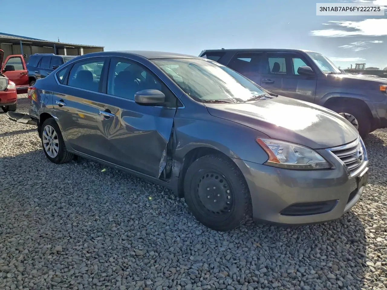 3N1AB7AP6FY222725 2015 Nissan Sentra S