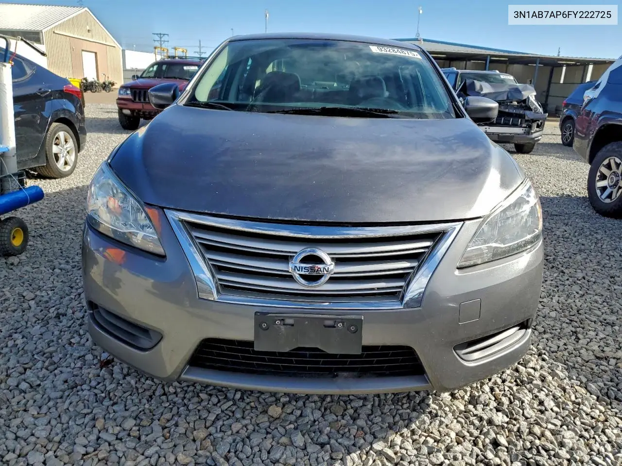 3N1AB7AP6FY222725 2015 Nissan Sentra S