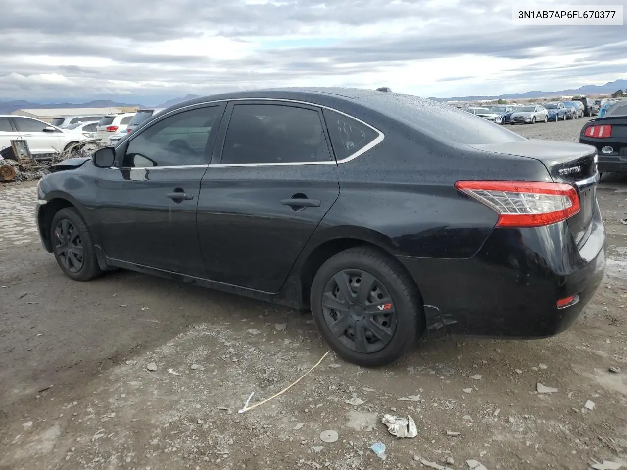 3N1AB7AP6FL670377 2015 Nissan Sentra S