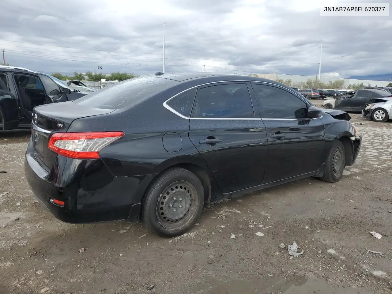 3N1AB7AP6FL670377 2015 Nissan Sentra S