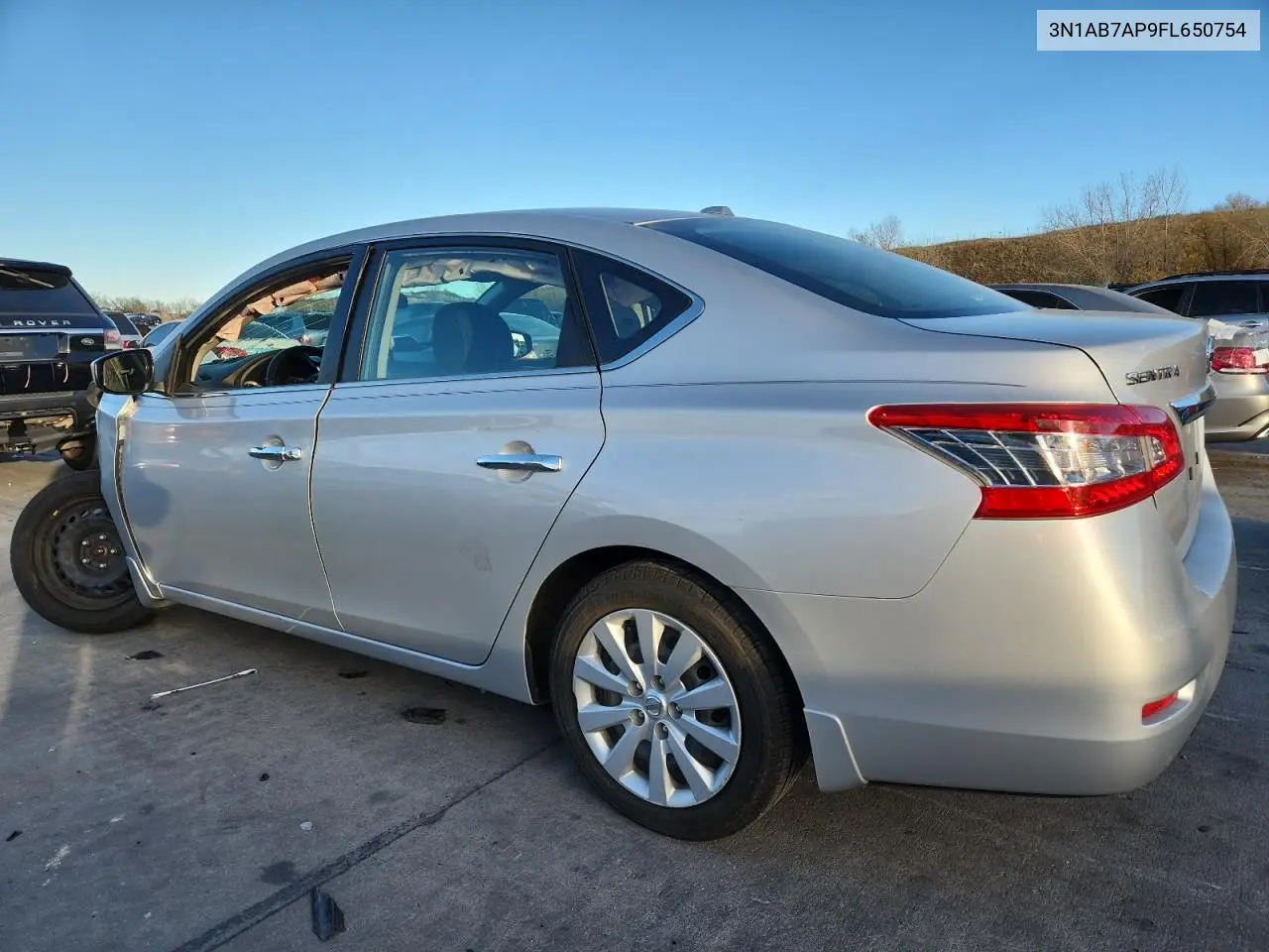 3N1AB7AP9FL650754 2015 Nissan Sentra S