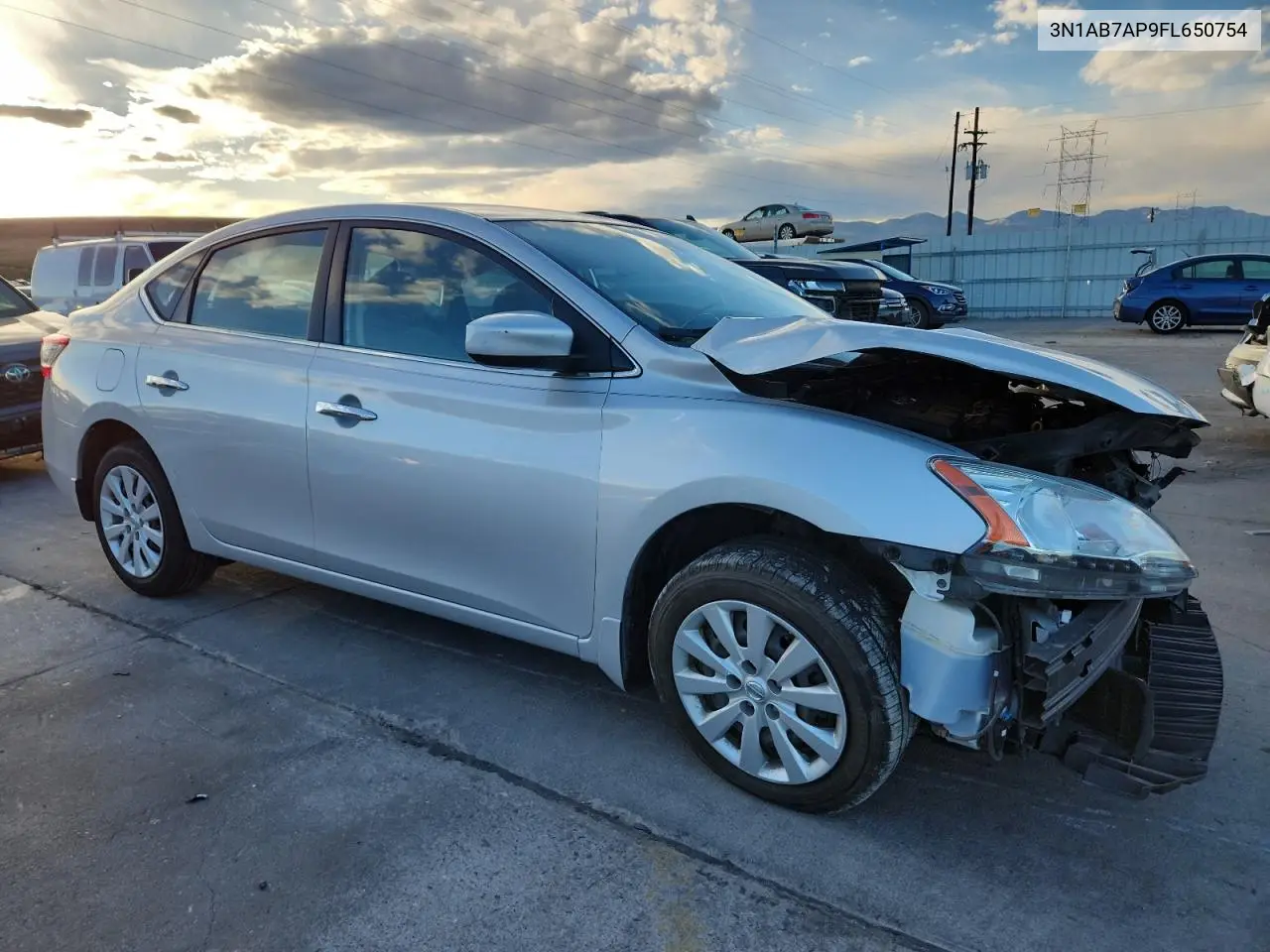 3N1AB7AP9FL650754 2015 Nissan Sentra S