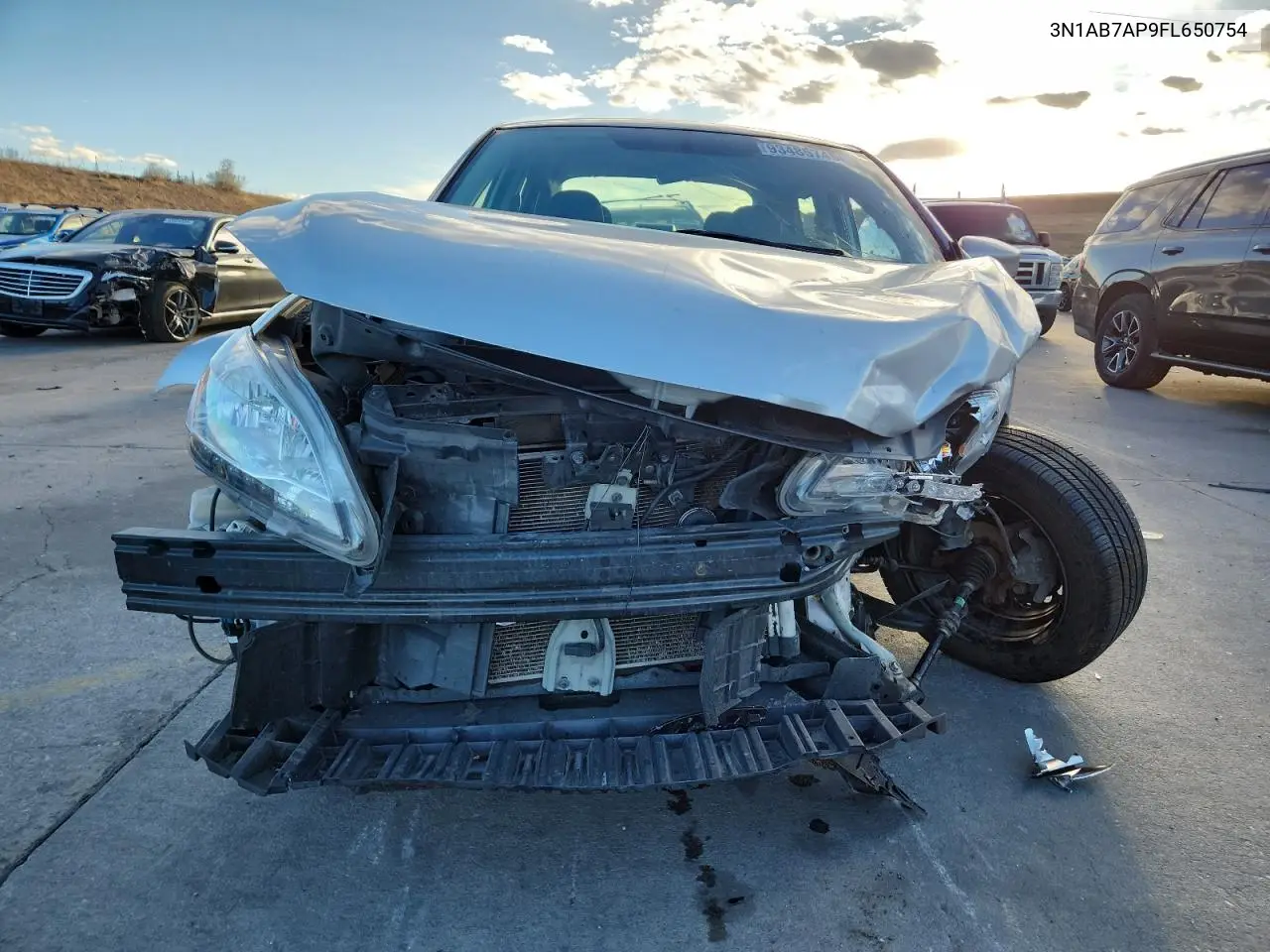 3N1AB7AP9FL650754 2015 Nissan Sentra S