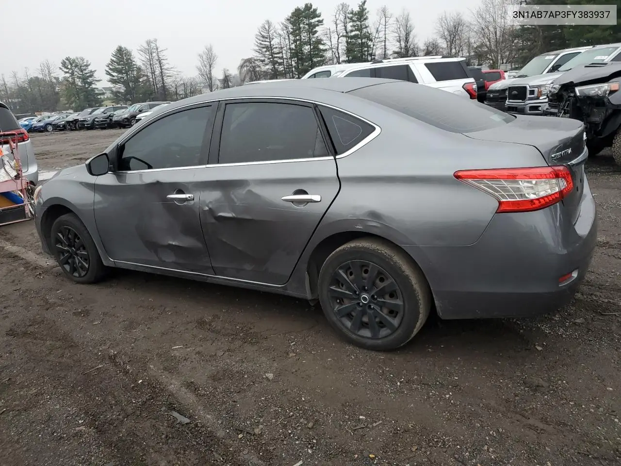 3N1AB7AP3FY383937 2015 Nissan Sentra S