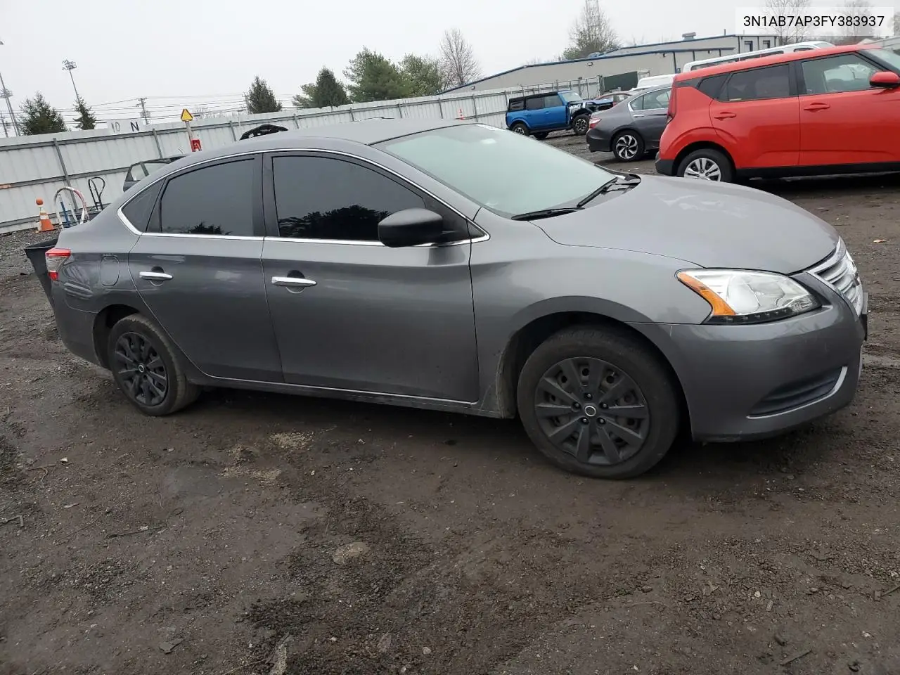 3N1AB7AP3FY383937 2015 Nissan Sentra S
