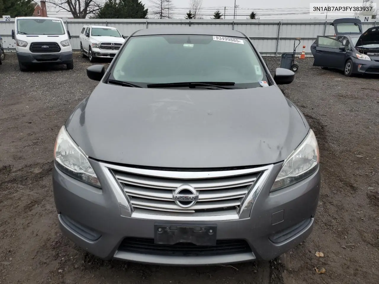 3N1AB7AP3FY383937 2015 Nissan Sentra S