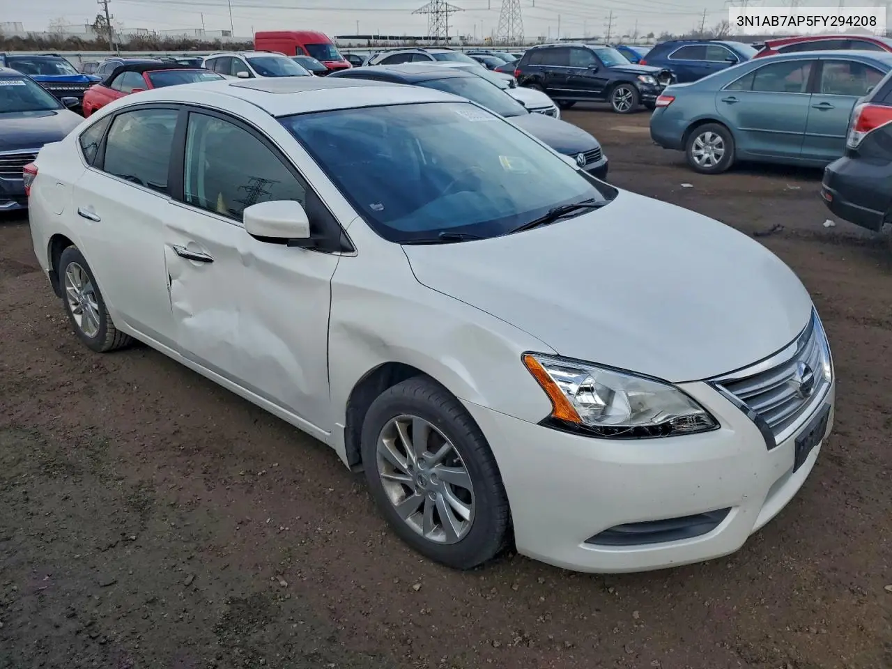 3N1AB7AP5FY294208 2015 Nissan Sentra S