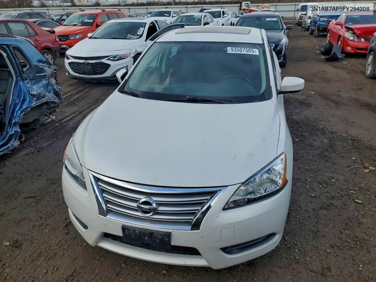 3N1AB7AP5FY294208 2015 Nissan Sentra S