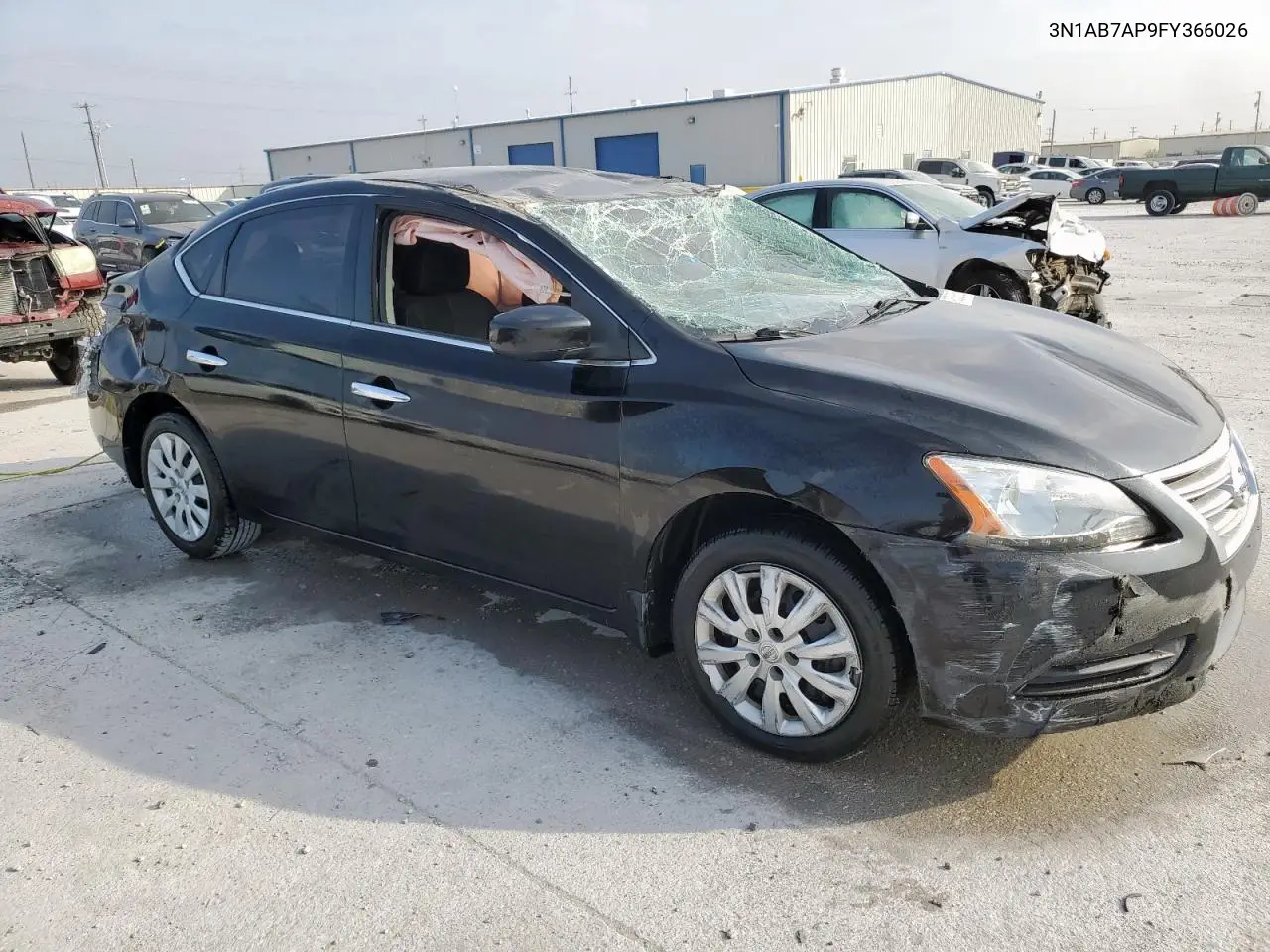 3N1AB7AP9FY366026 2015 Nissan Sentra S
