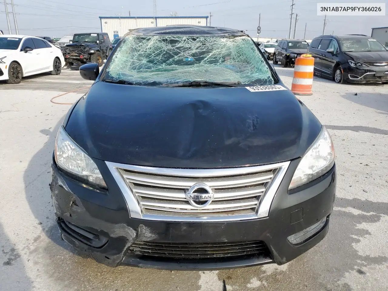 3N1AB7AP9FY366026 2015 Nissan Sentra S