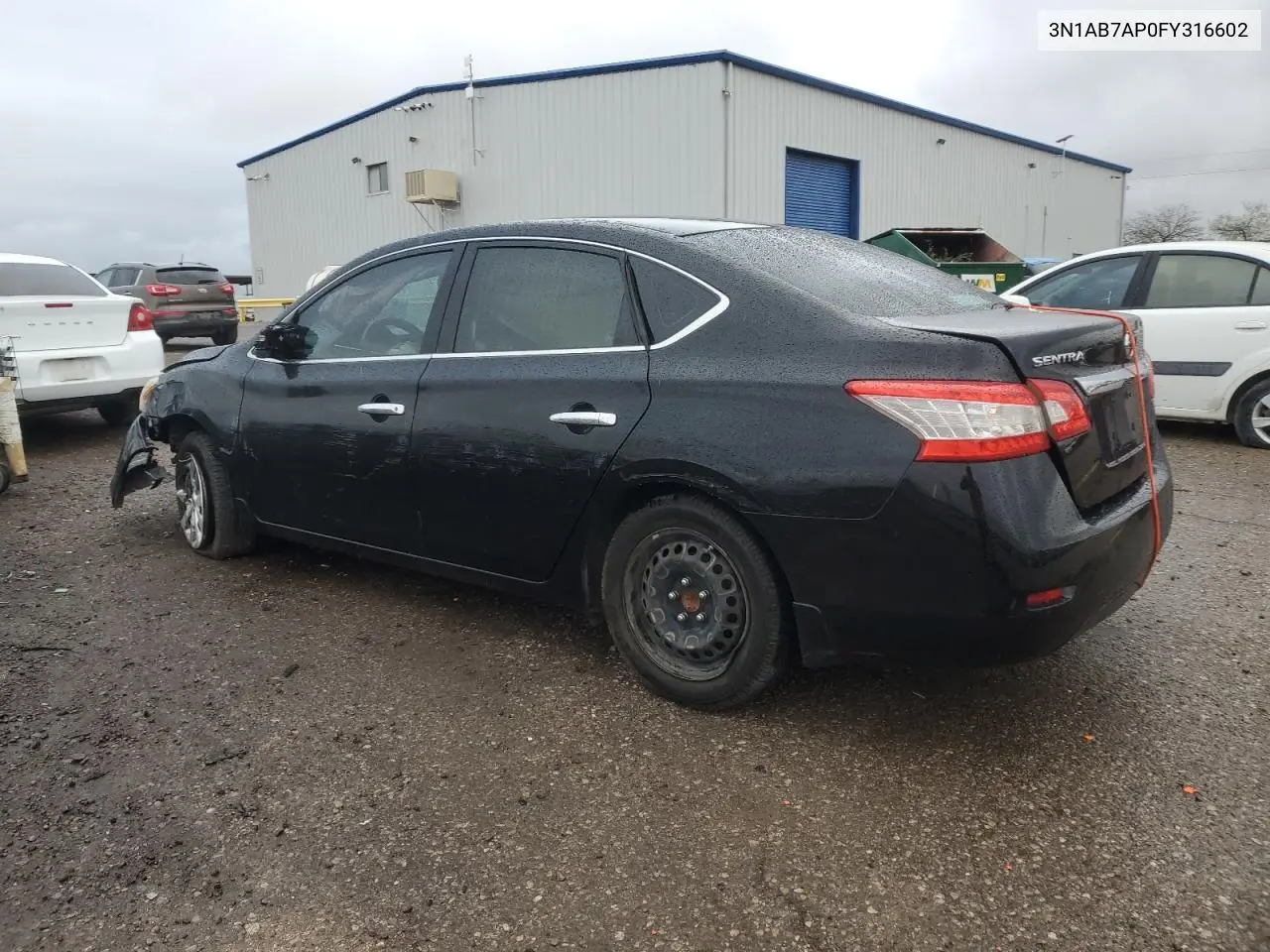 3N1AB7AP0FY316602 2015 Nissan Sentra S