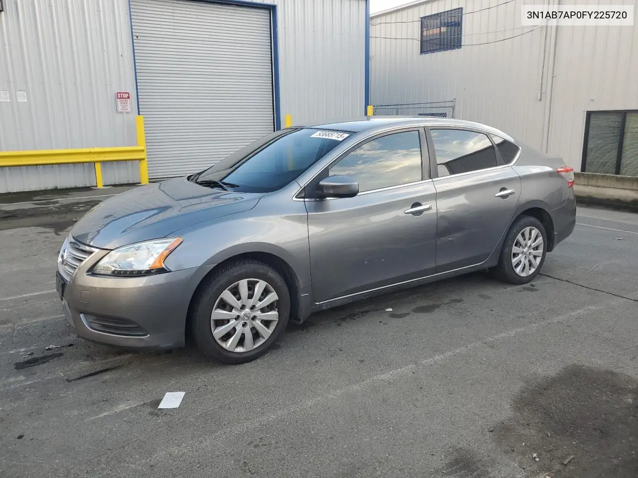 3N1AB7AP0FY225720 2015 Nissan Sentra S