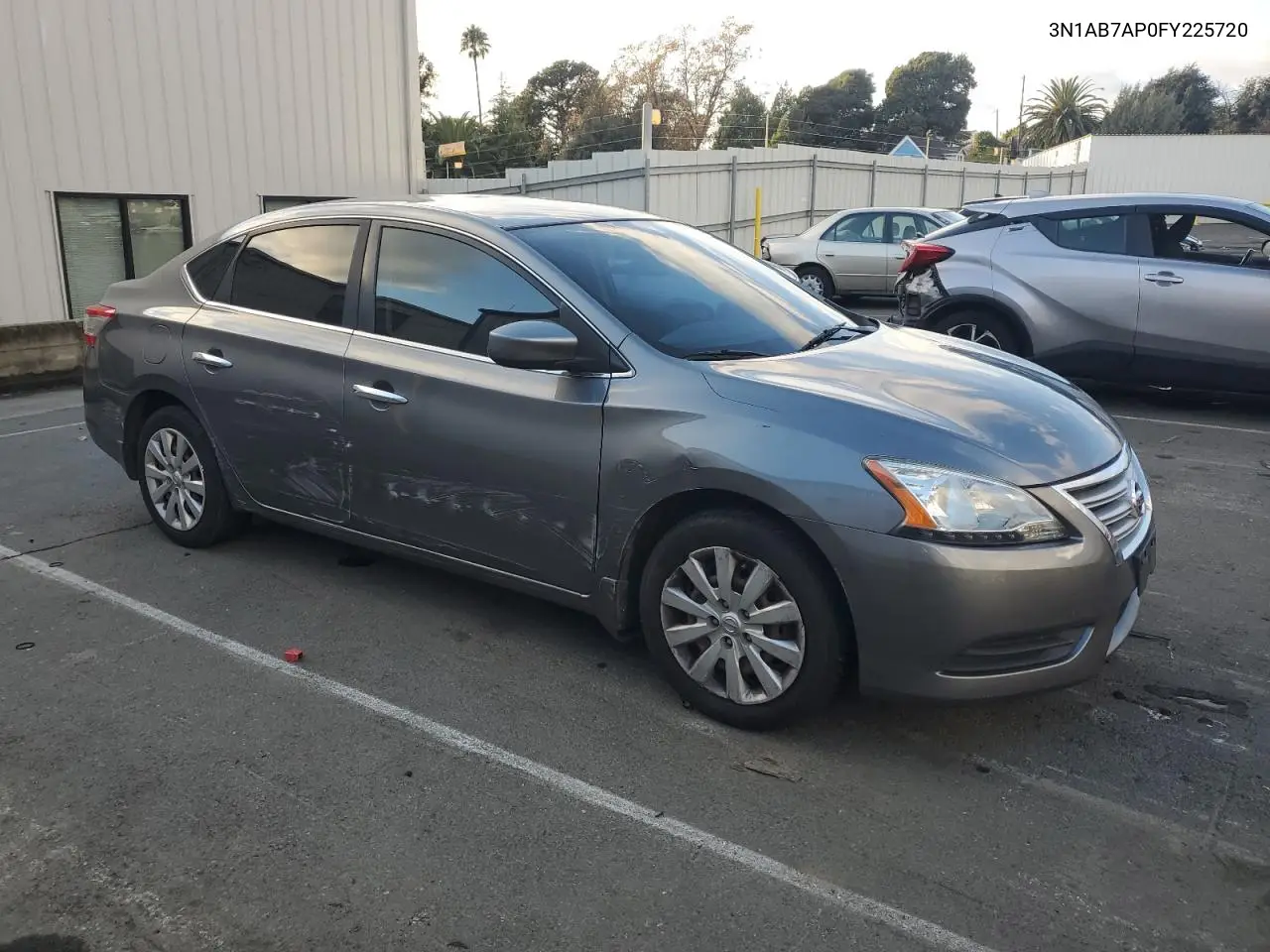 3N1AB7AP0FY225720 2015 Nissan Sentra S