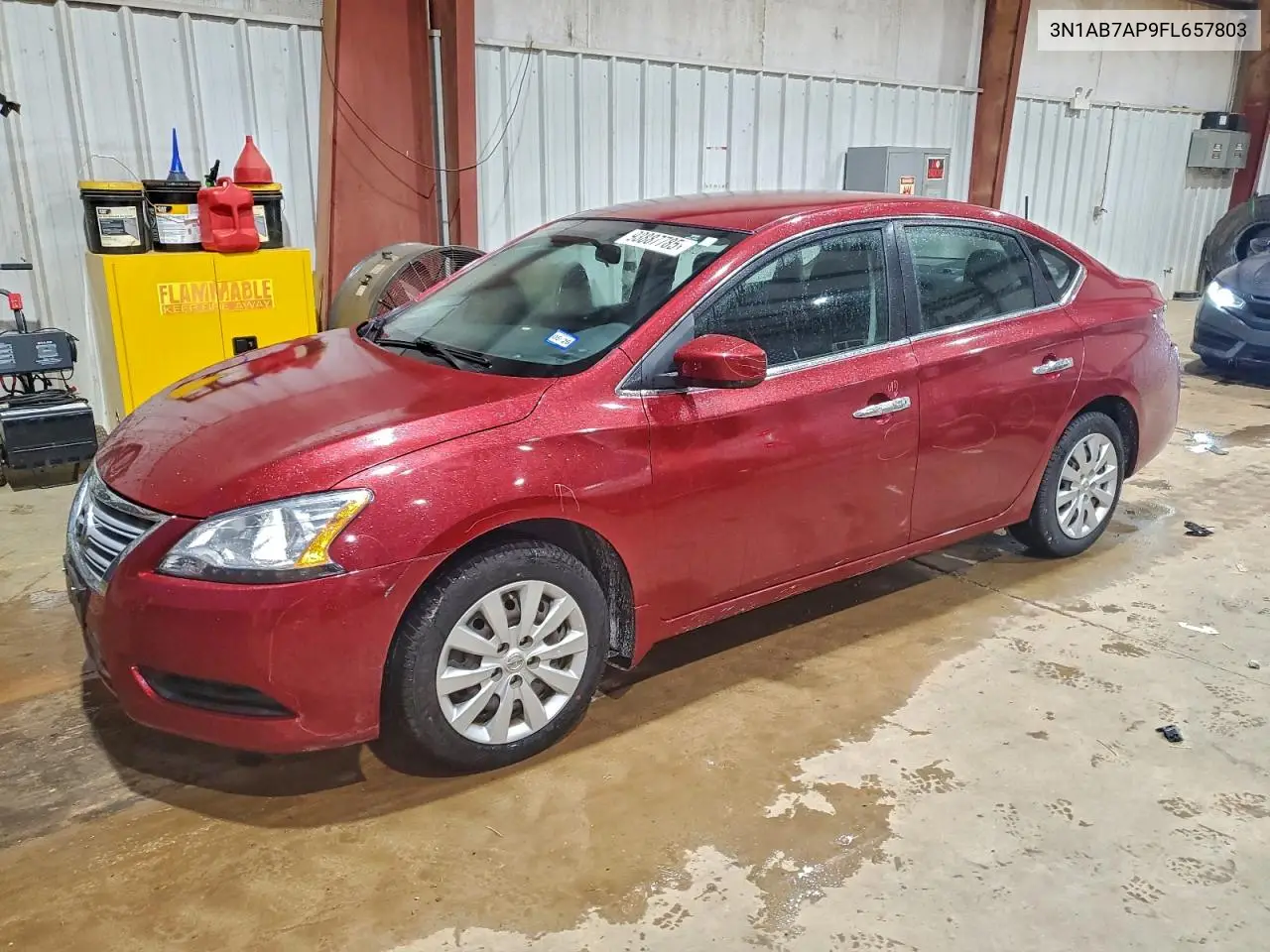3N1AB7AP9FL657803 2015 Nissan Sentra S