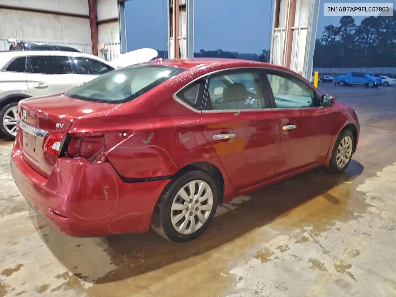 3N1AB7AP9FL657803 2015 Nissan Sentra S