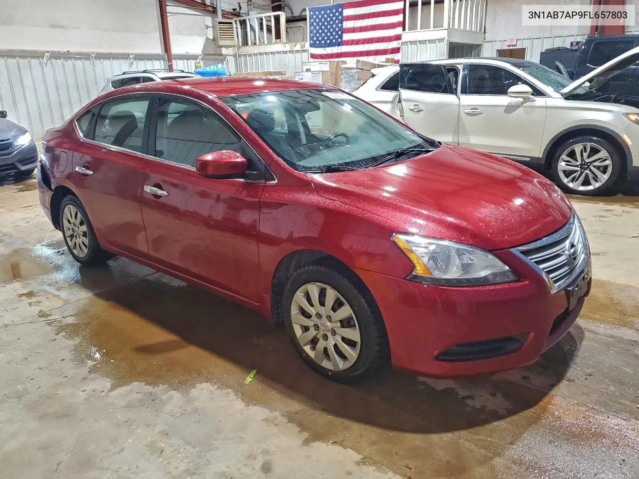 3N1AB7AP9FL657803 2015 Nissan Sentra S
