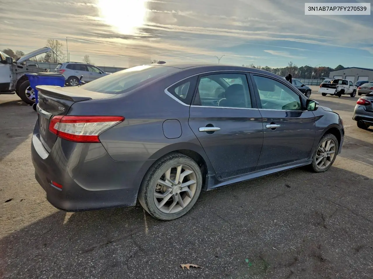 3N1AB7AP7FY270539 2015 Nissan Sentra S