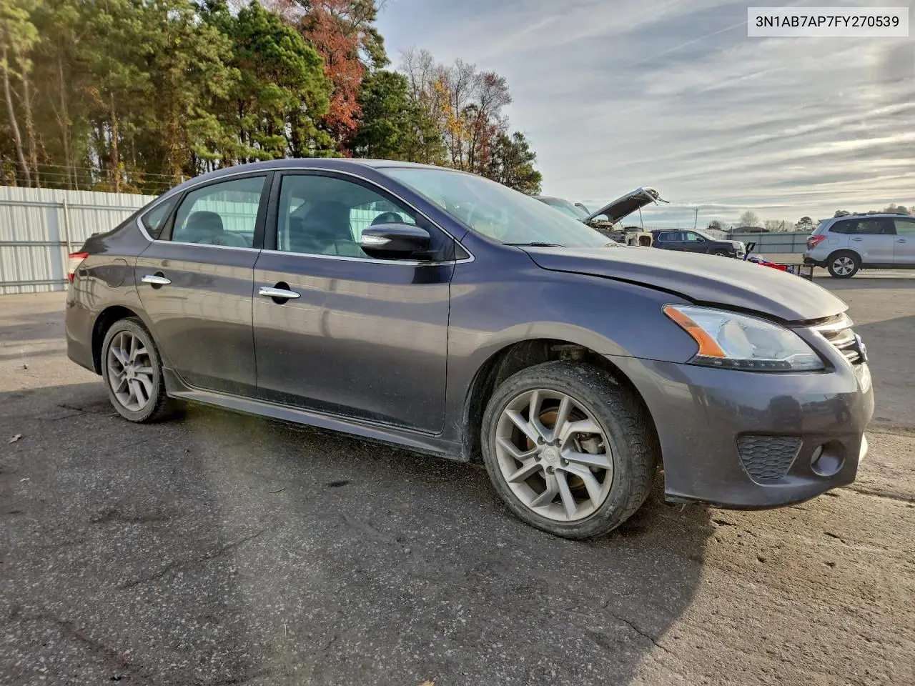 3N1AB7AP7FY270539 2015 Nissan Sentra S