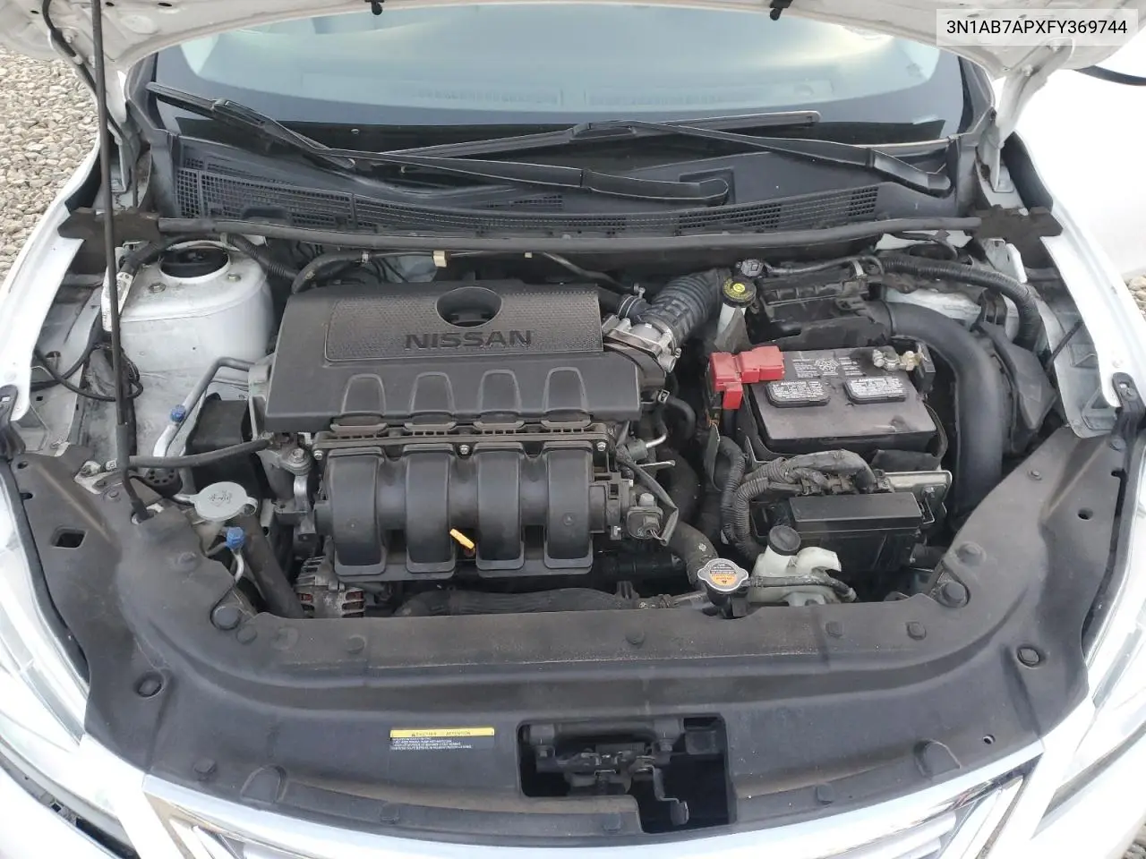 3N1AB7APXFY369744 2015 Nissan Sentra S