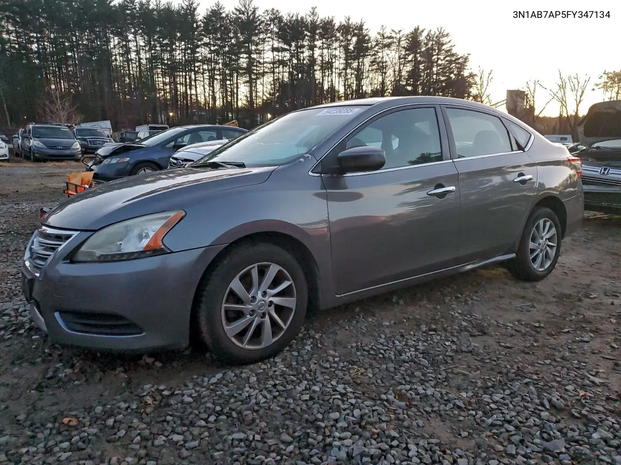 3N1AB7AP5FY347134 2015 Nissan Sentra S