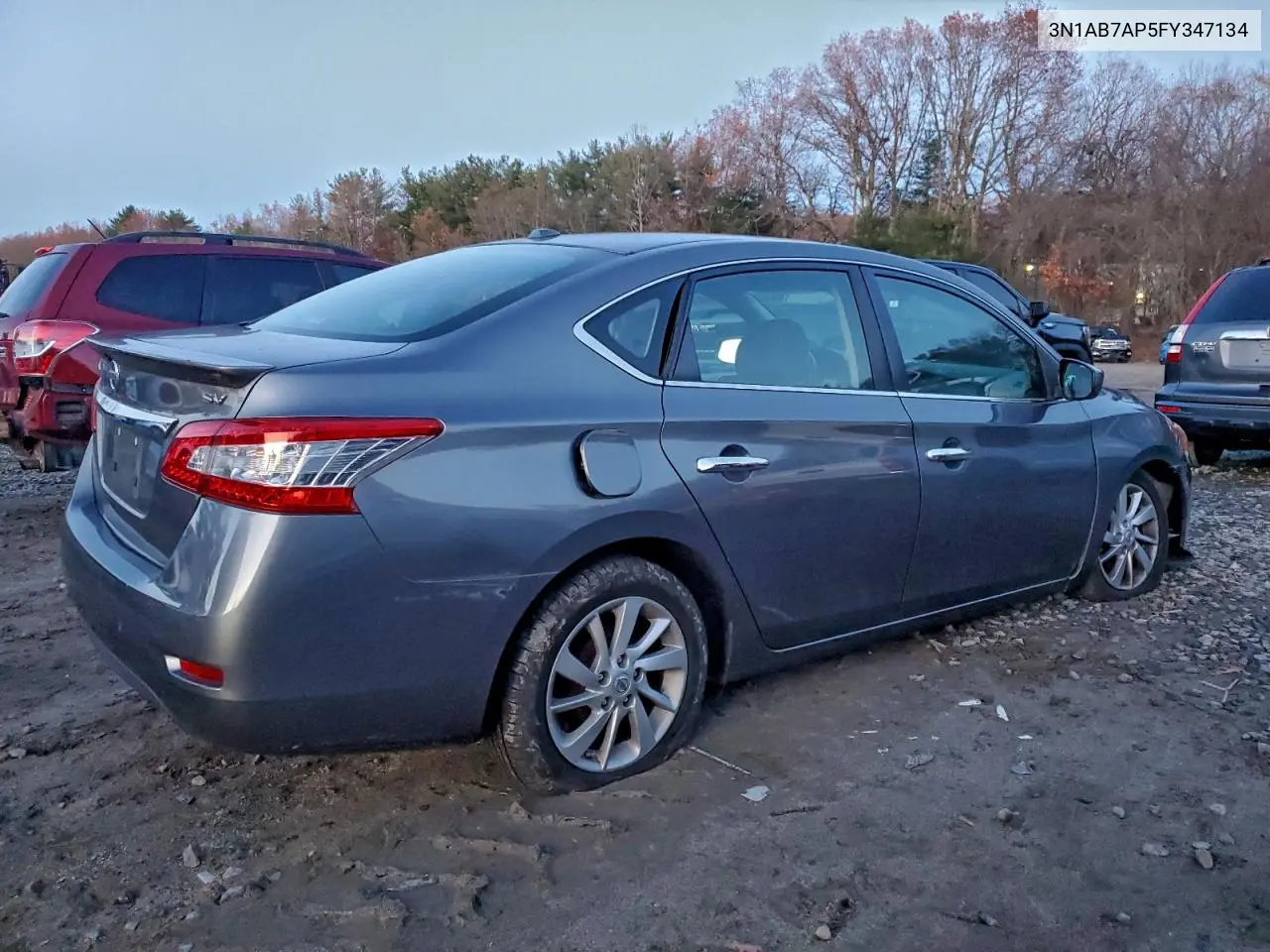 3N1AB7AP5FY347134 2015 Nissan Sentra S