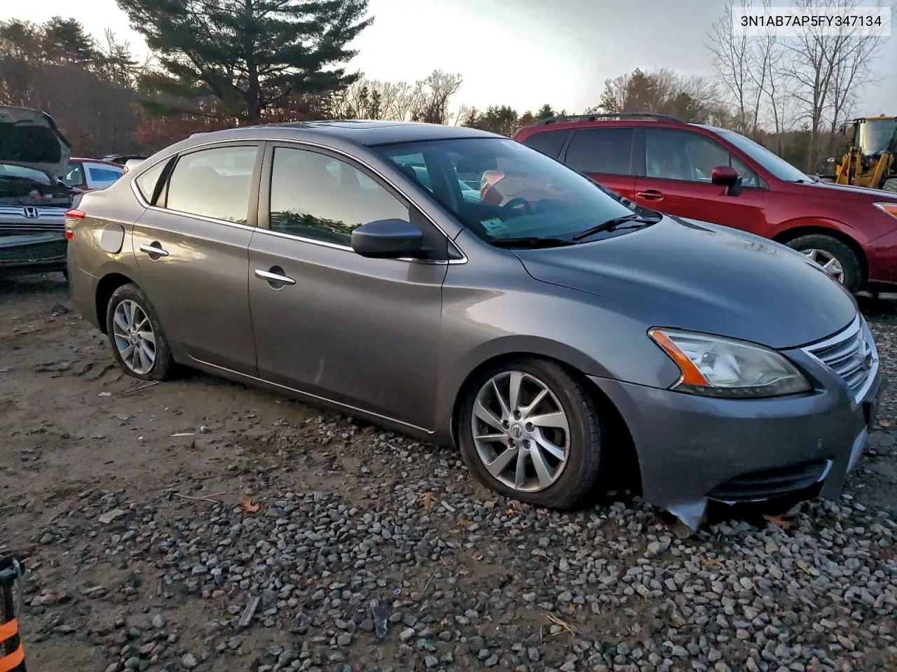 3N1AB7AP5FY347134 2015 Nissan Sentra S