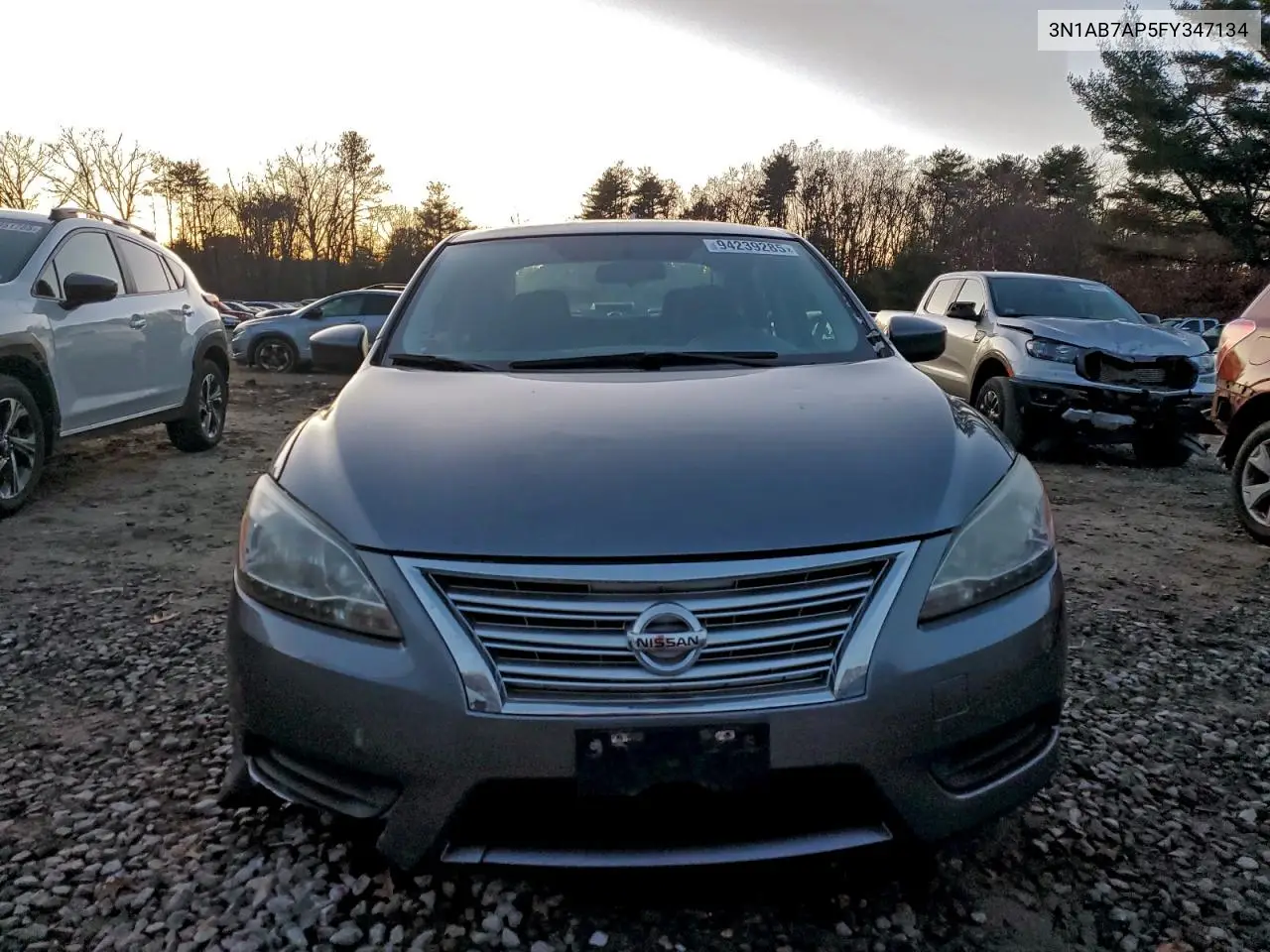 3N1AB7AP5FY347134 2015 Nissan Sentra S