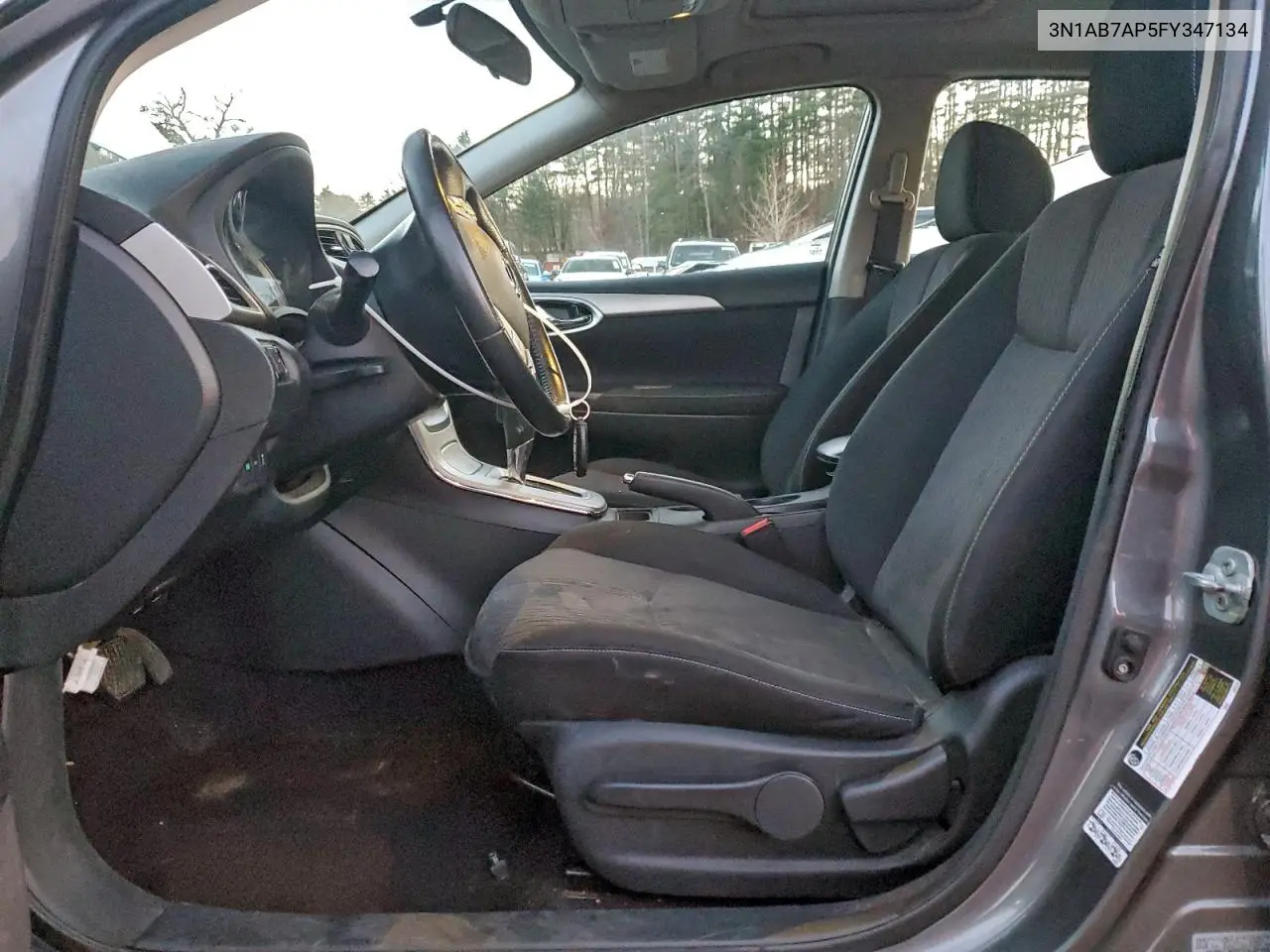 3N1AB7AP5FY347134 2015 Nissan Sentra S