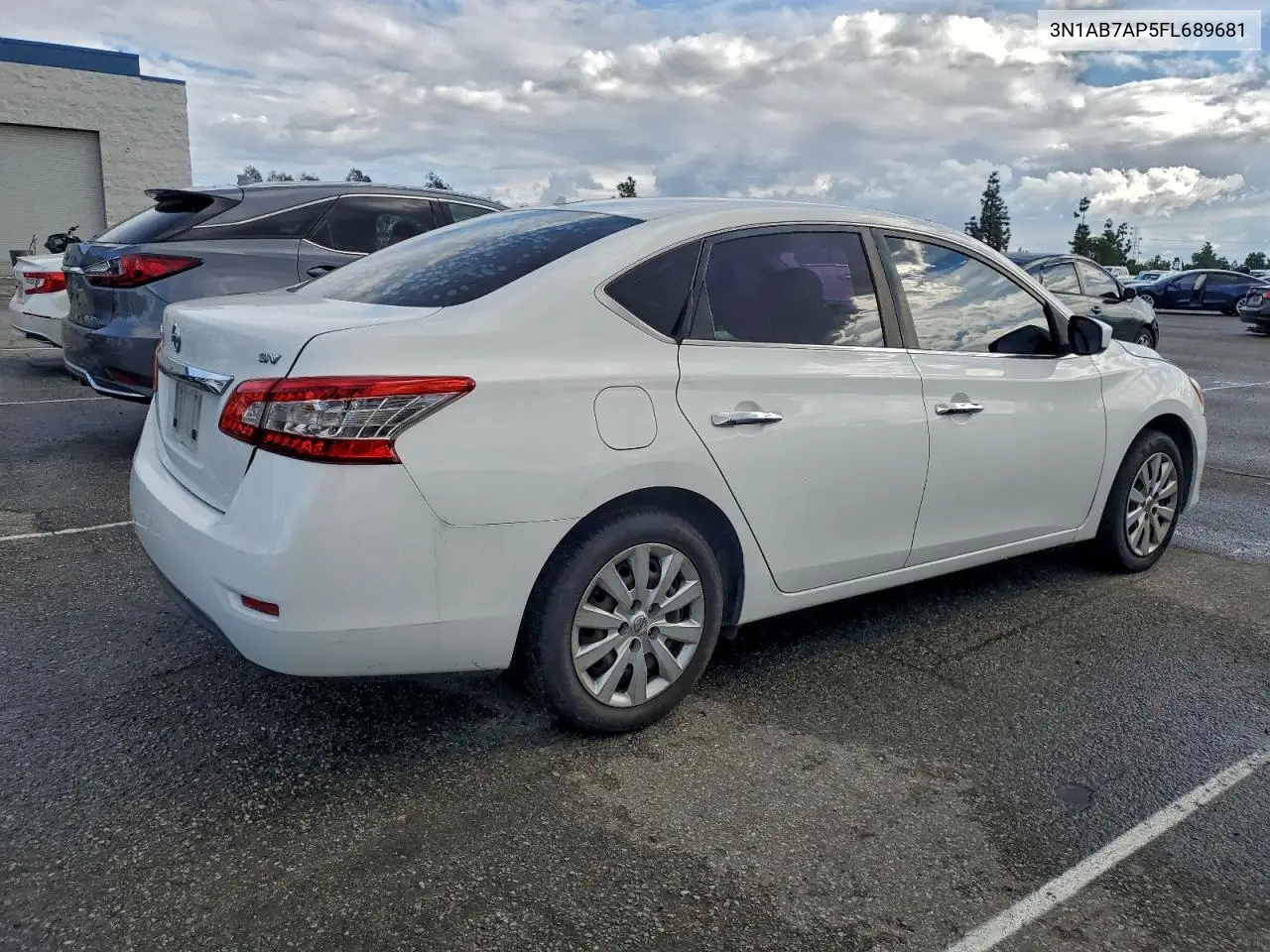 3N1AB7AP5FL689681 2015 Nissan Sentra S