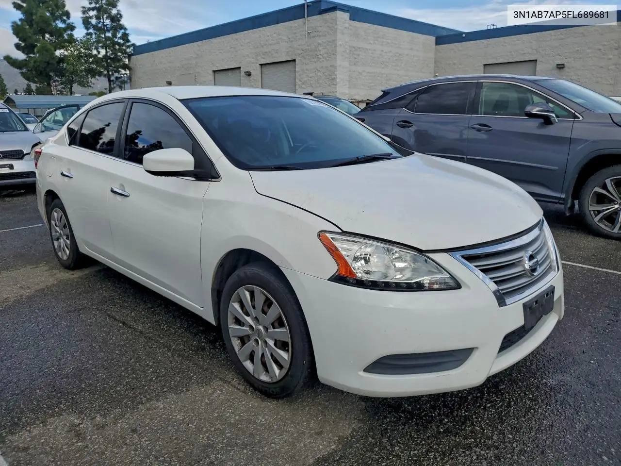 3N1AB7AP5FL689681 2015 Nissan Sentra S