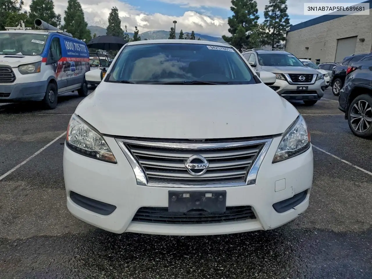 3N1AB7AP5FL689681 2015 Nissan Sentra S