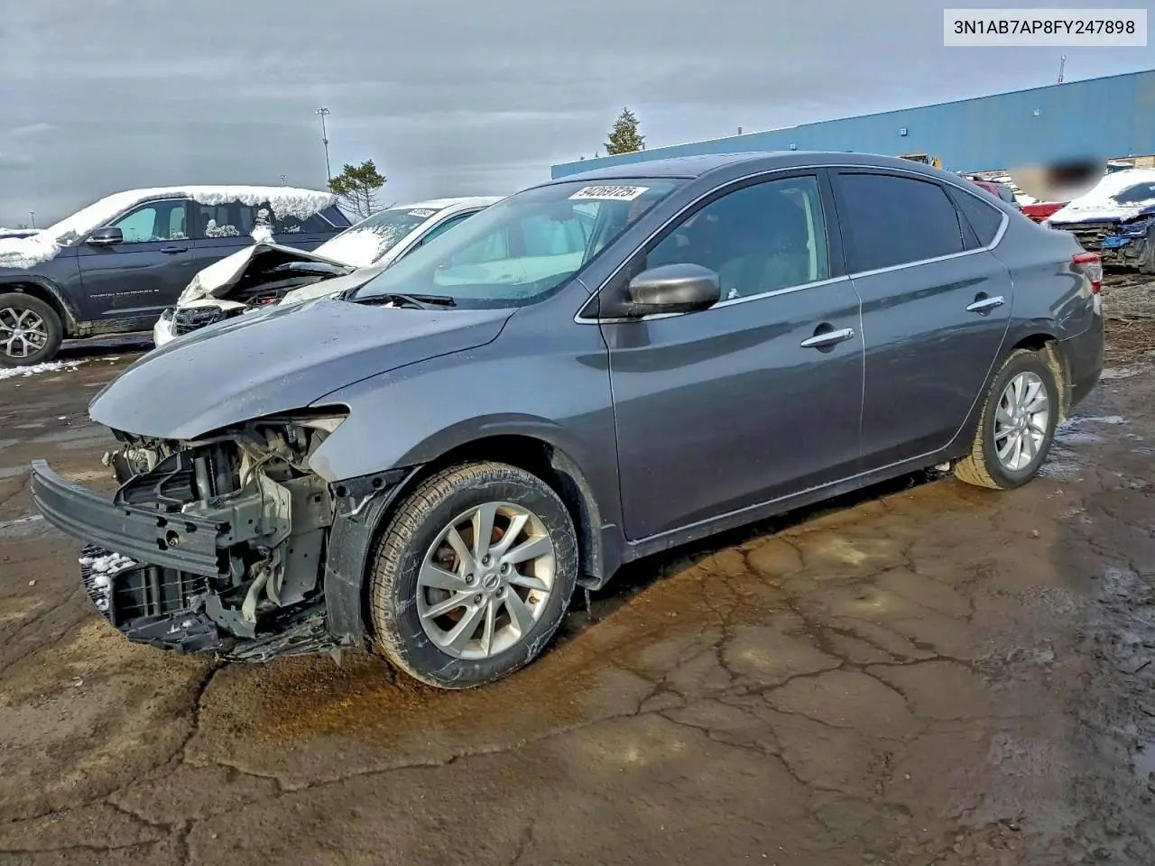 3N1AB7AP8FY247898 2015 Nissan Sentra S