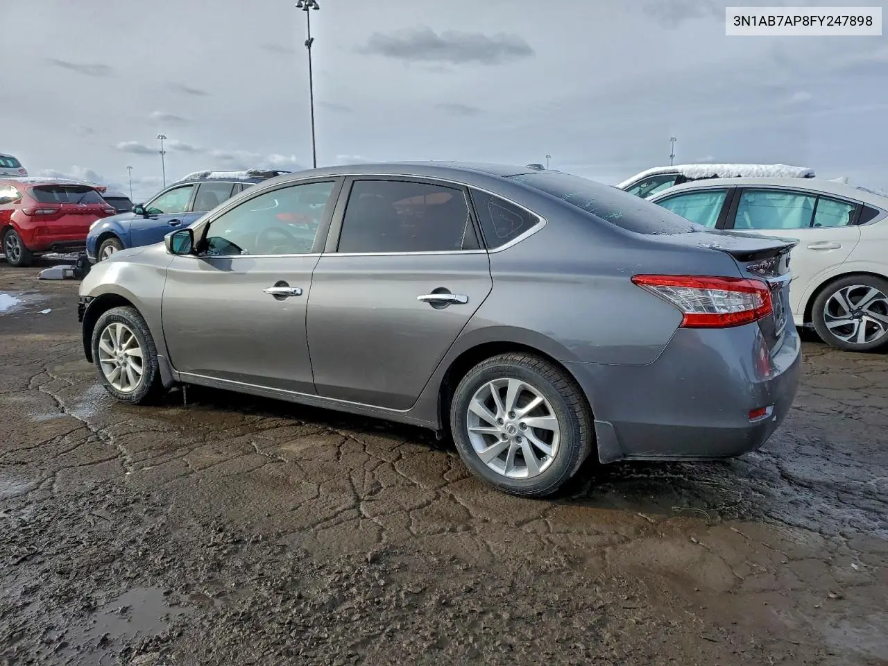 3N1AB7AP8FY247898 2015 Nissan Sentra S