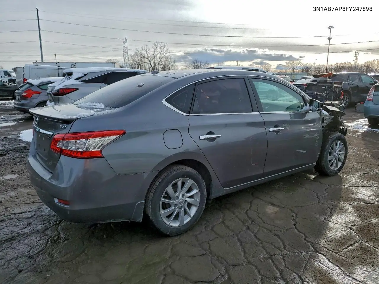 3N1AB7AP8FY247898 2015 Nissan Sentra S