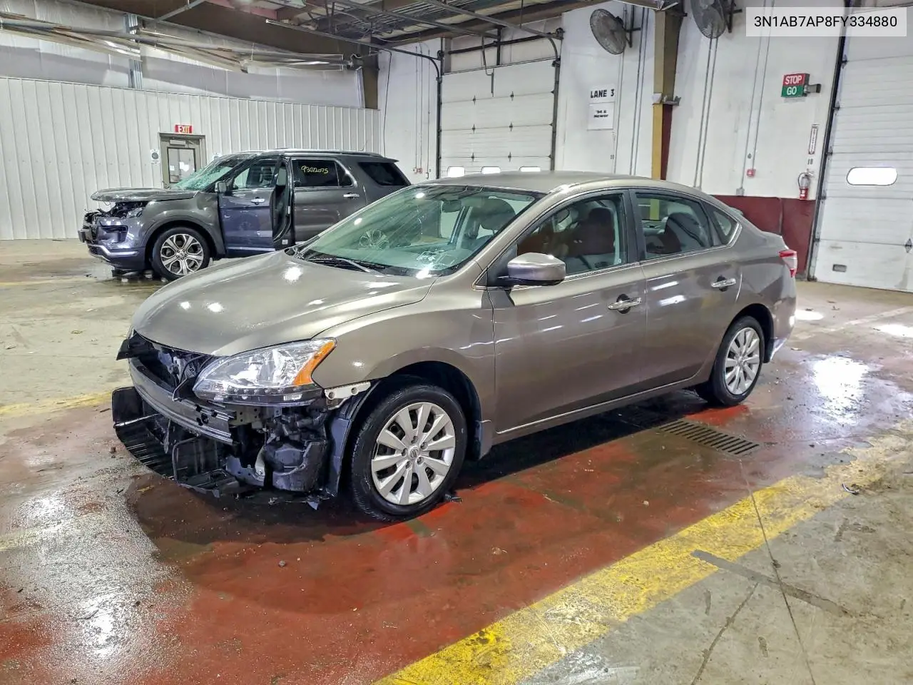 3N1AB7AP8FY334880 2015 Nissan Sentra S